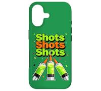 Custodia per iPhone 17 St Patricks Day Nurse Shots Siringa Lucky Green Medical