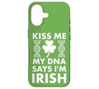Custodia per iPhone 17 St Patricks Kiss Me My DNA dice che sono irlandese