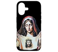 Custodia per iPhone 17 St Veronica Velo Volto Santo Devozione Cattolica Santo Nome Gesù
