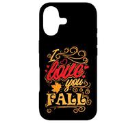 Custodia per iPhone 17 Stagione autunnale, miglior tempo "I Love you Fall"