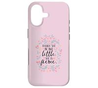Custodia per iPhone 17 Stampa "She Is Fierce Though She Be But Little