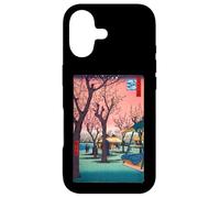 Custodia per iPhone 17 Stampa su legno giapponese Sakura Cherry Blossom - Sunset Art