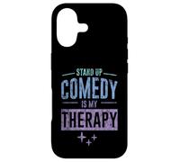 Custodia per iPhone 17 Stand Up Comedy Is My Therapy Artista comico -