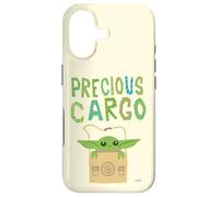 Custodia per iPhone 17 Star Wars The Mandalorian Grogu Precious Cargo Illustration