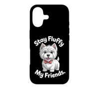 Custodia per iPhone 17 Stay Fluffy My Friends | Divertente West Highland White Terrier