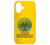 Custodia per iPhone 17 Stay Grounded Weeping Willow Tree Nature Citazione Design