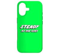 Custodia per iPhone 17 Steady as She Goes | 2000's Music Song White