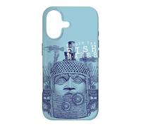 Custodia per iPhone 17 Steampunk Aesthetic Macabra Encyclopedia Maya Statue
