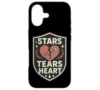 Custodia per iPhone 17 Stelle Lacrime Cuore