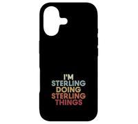 Custodia per iPhone 17 Sterling Name Sterling Personalized Name First Given