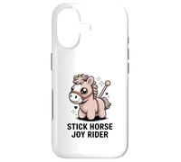 Custodia per iPhone 17 Stick Horse Joy Rider Cute Pony Bambini Giocare