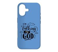 Custodia per iPhone 17 Sto parlando con Dio Christian Faith Design