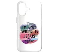 Custodia per iPhone 17 Sto parlando con Gesù solo oggi Uomini Donne & I cristiani amano