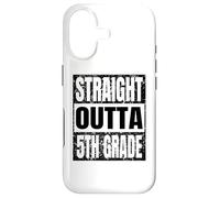 Custodia per iPhone 17 Straight Outta 5th Grade Graduation Gifts Grad Class 2026