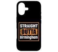 Custodia per iPhone 17 Straight Outta Birmingham, Alabama, USA, stile retrò invecchiato