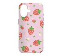 Custodia per iPhone 17 Strawberry Floral Garden Cottagecore Aesthetic