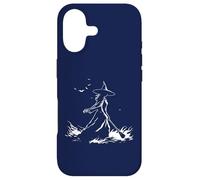 Custodia per iPhone 17 Strega con scopa nel fuoco incantesimi streghe magia culto della strega