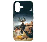 Custodia per iPhone 17 Streghe con Baphomet Capra Satana Francisco Goya Occult Goth