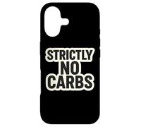 Custodia per iPhone 17 Strictly No Carbs Keto Chetogenico Carnivoro Dieta Mangiatore di carne