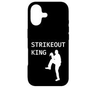 Custodia per iPhone 17 Strikeout King - Brocca di partenza per lanciare, curva ravvicinata