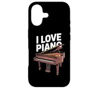 Custodia per iPhone 17 Strumento a coda I Love Piano