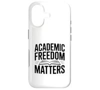 Custodia per iPhone 17 Studioso di supporto per la libertà accademica