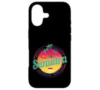 Custodia per iPhone 17 Sumatra Indonesia retrò tramonto vintage souvenir
