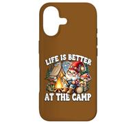 Custodia per iPhone 17 Summer Break Teacher Life Is Better At The Camp Funny Gnome