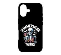 Custodia per iPhone 17 Summerween - Scheletro di gelato estivo per