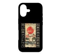 Custodia per iPhone 17 Sumo Wrestler tradizionale giapponese Woodblock Ukiyo-e Anime