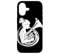 Custodia per iPhone 17 Suonatrice di tuba orchestra banda militare