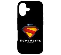Custodia per iPhone 17 Supergirl 2026 Full Color Shield Name Under Shield