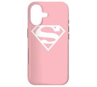 Custodia per iPhone 17 Supergirl White & Pink Shield