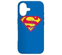Custodia per iPhone 17 Superman Classic Logo Distressed