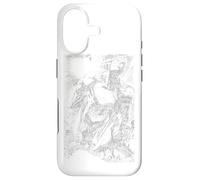 Custodia per iPhone 17 Superman Exploding Space Sketch