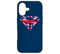 Custodia per iPhone 17 Superman Great Britian Shield
