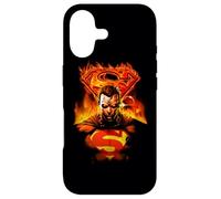 Custodia per iPhone 17 Superman Man On Fire