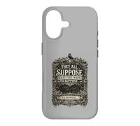 Custodia per iPhone 17 Supponiamo che cosa vogliono supporre la tipografia retrò audace