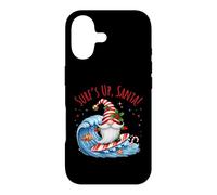 Custodia per iPhone 17 Surf's Up - Gnomo natalizio con Babbo Natale