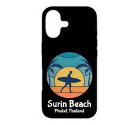Custodia per iPhone 17 Surin Beach Phuket Tailandia Surf Surfer Vintage Tramonto