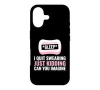 Custodia per iPhone 17 Swearer, I Quit Swearing Just Kidding Potty Mouth