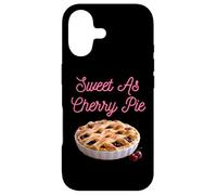 Custodia per iPhone 17 Sweet As Cherry Cream Pie Divertente sarcastico ciliegie detti