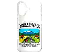 Custodia per iPhone 17 T-shirt Chilliwack BC Pixel Art Funny Farm Smell Joke