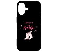 Custodia per iPhone 17 T-shirt da sposa in stile occidentale con scritta "Mother of