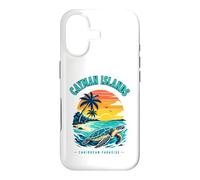 Custodia per iPhone 17 T-shirt delle Isole Cayman Caraibi Paradise Sea Turtle Sunset