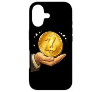 Custodia per iPhone 17 T-shirt Z Coin Crypto Crypto Design per amore di valuta digitale