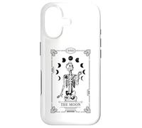 Custodia per iPhone 17 Tarocchi Luna Scheletro Regina Vintage Gothic Halloween