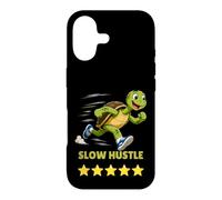 Custodia per iPhone 17 Tartaruga in esecuzione Slow Hustle 5 stelle