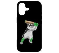 Custodia per iPhone 17 Tasso Cricket Mazza da cricket Sport