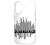 Custodia per iPhone 17 Tasti del pianoforte Schizzo Pratica del pianoforte Pianista